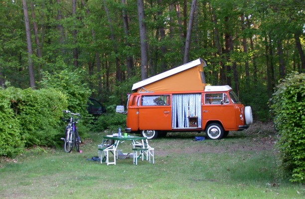 Natuur camping